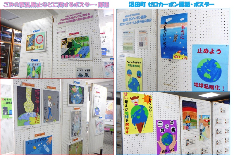 展示の様子
