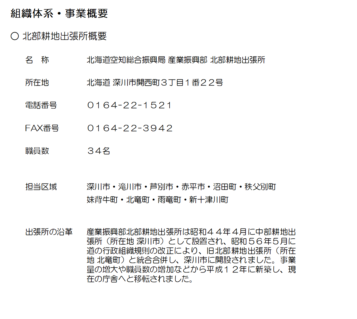 令和7年度 組織体系・事業概要