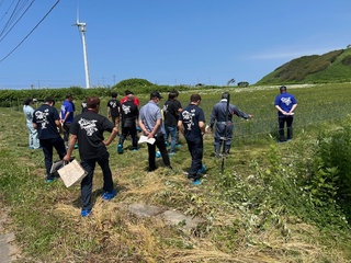 ほ場も確認