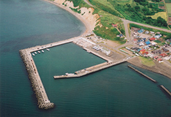 古潭漁港の写真